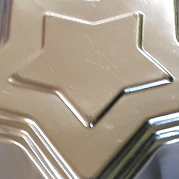 Star Shape Jello Mold Pale Light Pink Copper Preowned Vintage - Picture 6 of 9